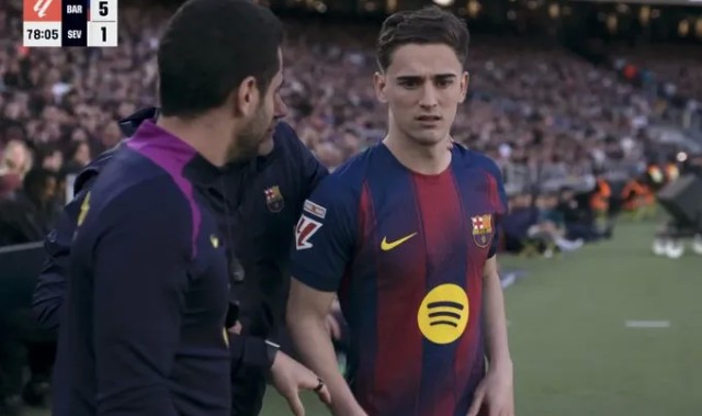 开云中国-替补登场，加维去年8月24日后首次代表巴萨出战正式比赛